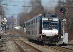NJT 4505 heads north to Long Branch.